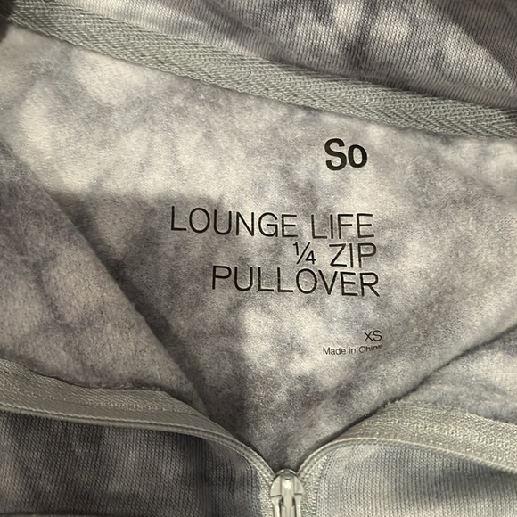 Brand: So, Lounge Life 1/4 Quarter Zip - Picture 2 of 3